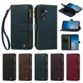 thumbnail image 4 of Samsung Galaxy M56 Wallet Cover with Zipper Pocket, Green, 4 of 6
