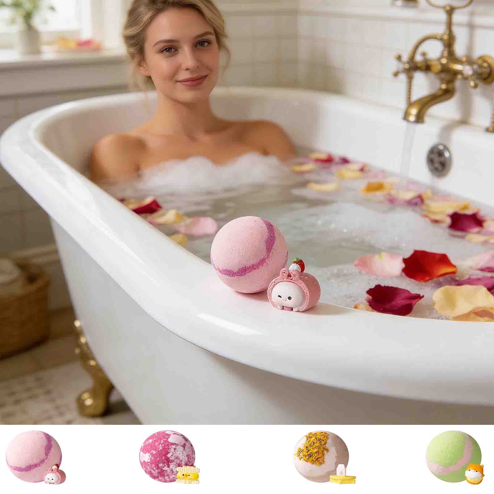 Exploding Book Craft YYV Surprise Bath Bomb Toy, Explosion Bath Ball Children's Soaking ...