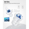 thumbnail image 4 of WWS-Concert Ear Plugs, 2 Pairs High Fidelity Musician Ear Plugs for Concerts (Azure Blue), 4 of 4