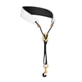 thumbnail image 1 of Milaget Saxophone Neck Strap Padded Comfortable for Soprano Saxophone Bass Clarinet White, 1 of 5