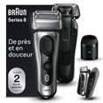 thumbnail image 2 of Braun Series 8 Electric Shaver for Men, with 4+1 Shaving Elements & Precision Long Hair Trimmer, 5in1 SmartCare Center, Close & Gentle Even on Dense Beards, PowerCase for Mobile Charging, Wet & Dry El, 2 of 13