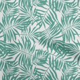 thumbnail image 1 of oneOone Georgette Viscose Teal Green Fabric Leaf Sewing Craft Projects Fabric Prints By Yard 42 Inch Wide, 1 of 4