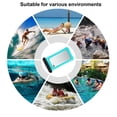 thumbnail image 4 of Chmadoxn Mobile Phone Case Touching Screen Diving Swimming Mobile Phone Pouch 30 Meters IPX8 Suitable For Mobile Phones Under 7. Inches 2pcs phone waterproof pouch, 4 of 9
