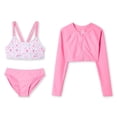 thumbnail image 1 of George Girls' Three Piece Rashguard Set, 1 of 2