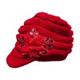 thumbnail image 4 of Wweixi Warm Up In Style With Fashionable Wool Cap For Cold Weather Knitted Hats Knitted Caps Funny Hat Wool Hat Ear Protectors red 5Set, 4 of 6