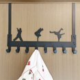 thumbnail image 2 of Crochets Suspendus pour Porte, Crochets de Gestion de Rangement Robustes, 2 of 6