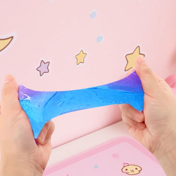 Slime Au Beurre Bicolore – Super Doux, Non Collant, Extensible – Jouet Sensoriel Pour Enfant 8-12 Ans – Cadeau Anniversaire, Pâques, Halloween