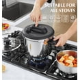 thumbnail image 2 of Koch Systeme CS 8.5-Quart Pressure Cooker, Safe & Energy Saving, 2 of 9