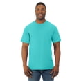 thumbnail image 1 of Fruit Of The Loom T-Shirt à Col Rond à Manches Courtes en Coton HD pour Hommes, 6TG, Bleu Scuba, 1 of 1