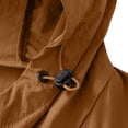 thumbnail image 5 of biudgviw Manteaux de Pluie pour Femmes Imperméables Légers Coupe-Vent d'Extérieur pour Course Randonnée Imperméable à Fermeture Éclair Manteau de Pluie à Capuche Manteau d'Extérieur, 5 of 5