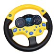 thumbnail image 4 of Milaget Jeu de Rôle de Conducteur Volant Jaune Jouets de Course pour Enfants Extérieur, 4 of 5