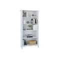thumbnail image 4 of Bush Furniture Salinas Grande - Bibliothèque - 5 Tablettes - Blanc, shiplap Gris, 4 of 11