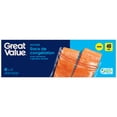 thumbnail image 2 of Great Value Double Zipper Freezer Bag, Medium, 40 Bags, 2 of 4