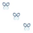 thumbnail image 4 of QualitChoice 1/2/3/5 1 Paire Oreillette Coussin de Casque de Remplacement Coussin Muff Earmuff Réparation Mise à Niveau Accessoires Modifiés Pièces de Rechange Gris 3PCS, 4 of 6