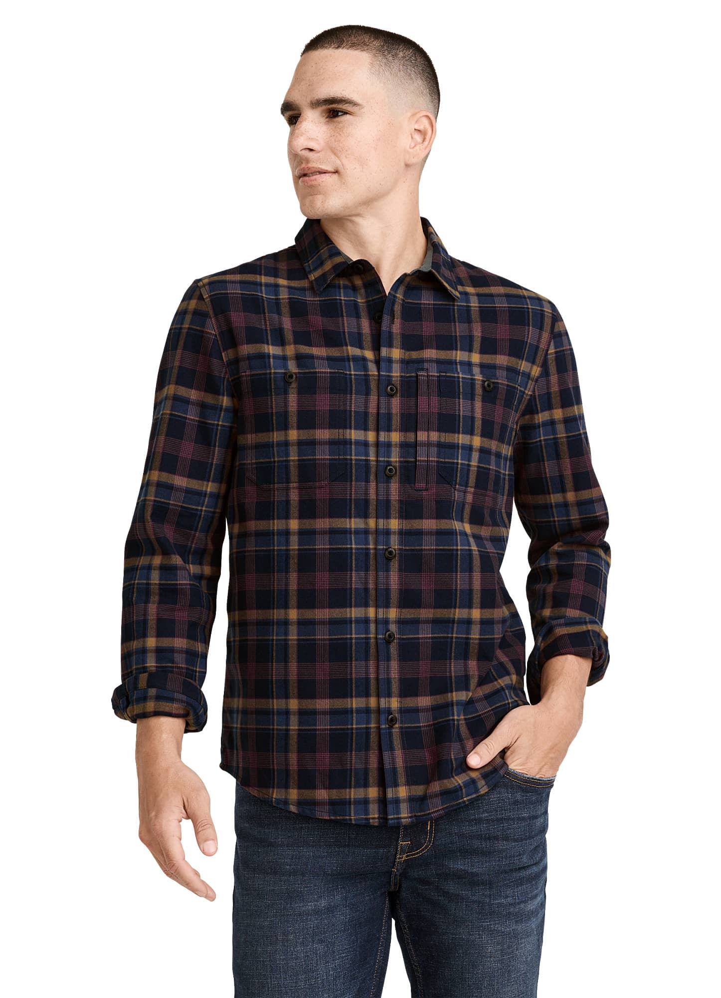 Jockey Outdoors by Luke Bryan Flannel Field Shirt