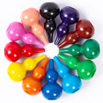 thumbnail image 2 of facefd 12 Color  for Crayons Gourd Shaped  for Crayons Washable Palm Grip  for Crayons Stackable Sticks Toys, 2 of 6