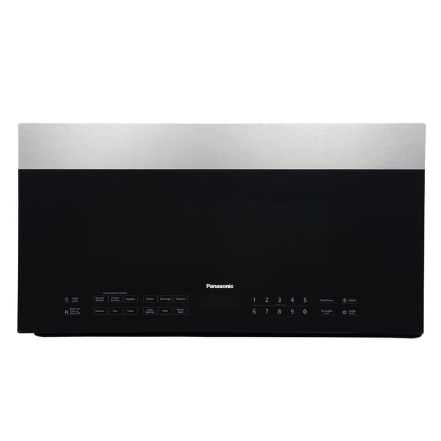 Panasonic NNSG158S Genius Over-The-Range Microwave Oven, Stainless Steel
