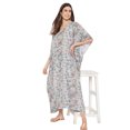 thumbnail image 3 of Oussum Caftan pour Femmes Robe Été Ample Décontractée Grande Taille Robe de Soirée Imprimée Caftan Long pour Dames Robes Élégantes en Ligne, 3 of 4
