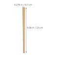 thumbnail image 2 of FUTUREORYY 5 Pairs Square Chopsticks Gold Plated Eating General Users Meal Time, 2 of 8