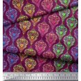 thumbnail image 2 of Soimoi Rayon Fabric Floral & Damask Ethnic Print Fabric by the Yard 56 Inch Wide, 2 of 3