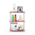 thumbnail image 5 of Furinno Tidur Bedside Table Nightstand with Bin Drawer, White/Black, 5 of 5