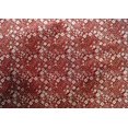 thumbnail image 4 of oneOone Cotton Silk Red Fabric Geometric Bandhani Craft Projects Decor Fabric Printed By The Yard 42 Inch Wide, 4 of 4