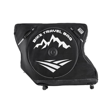 VEVOR Sac de Voyage pour Vélo, Sac de Vélo de Route Rangement de Bicyclette de Route à Transporter avec Serrure TSA et Double Fermeture Éclair, Étui de Bicyclette Noir Empattement 37-42 Po pour Voyage en Avion, Usage Extérieur, Avion, Voiture, Train, Transport en Métro