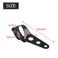 thumbnail image 4 of Headlight Mounting Clamp, Fork Mount Bracket Fork Mount Headlight Clamp, For Chopper Cafe Racer, 4 of 8