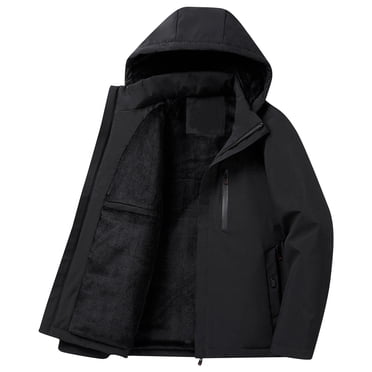 Miluxas Mens Waterproof Ski Snowboard Jacket Winter Windproof Snow Coat Black 8(L)