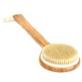 thumbnail image 3 of Daisyyozoid Long Handle Wooden Bath Shower Body Scrubber Exfoliating, 3 of 6