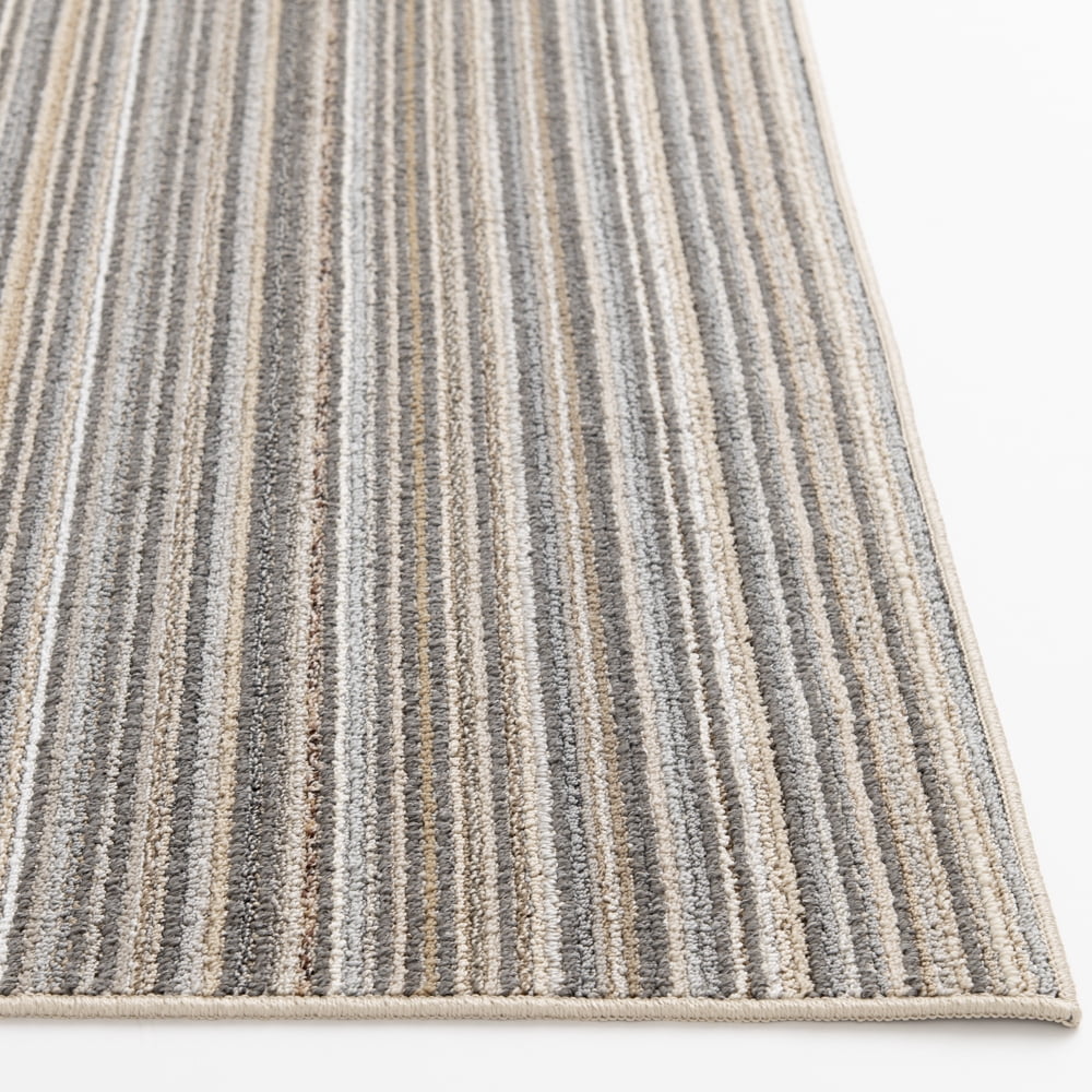 Tapis Mainstays Basic Tufted Beige Neutre, 152 x 213 cm, idéal pour le salon, la chambre ou la salle à manger.