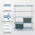 thumbnail image 4 of Design Ideas Étagère de Rangement en Métal à 5 Niveaux, Bleu Ciel, 4 of 6