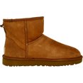 thumbnail image 2 of Ugg Women's Classic Mini II Leather Chestnut Ankle-High Suede Boot - 6M, 2 of 3