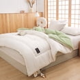thumbnail image 3 of Summer Duvet Insert,-Soft Washed Microfiber Duvet Insert - Great for Summer Spring Fall Enhanced Warmth for All Seasons - Lightweight Yet Insulating Comforter Core,Lightweight Duvet Insert, 3 of 6