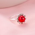 thumbnail image 2 of 36PCS Kids Ring Set Rhinestone Fake Pearl Jewelry Ring Dress up Ring for Party, 2 of 6