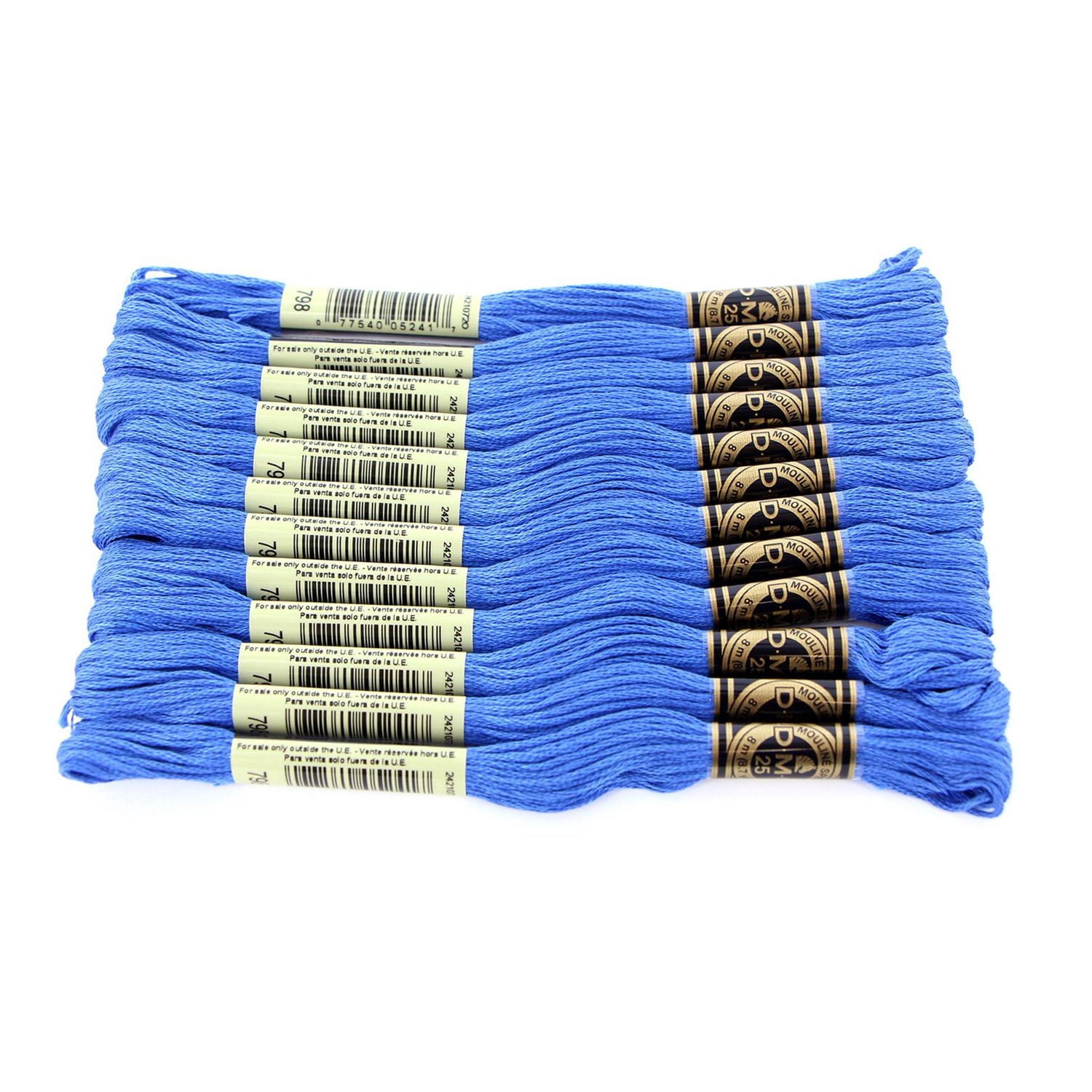 DMC bleu coton 6 Strand Floss 8 m (8.75 yd)