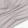 thumbnail image 4 of Timegard Sports Bra for Women Longline Back Ruched Low Impact Athletic Yoga Bras Workout Running Top, 4 of 4