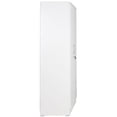 thumbnail image 4 of Pemberly Row Armoire Garde-Robe Moderne en Bois à Deux Portes, Blanc, 4 of 7