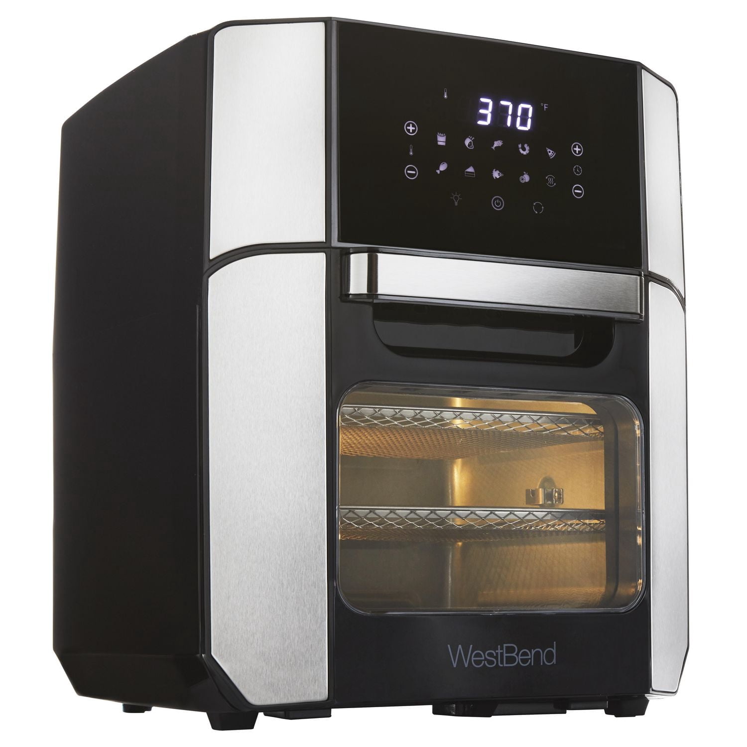 Virage ouest 12,6 QT. Four à Friteuse à Air Numérique XL, 10 Préréglages, 6 Fonctions
