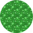 thumbnail image 1 of Ahgly Company Tapis d'Intérieur Lavable en Machine Carré Vert, 3 Pieds Carré, 1 of 7