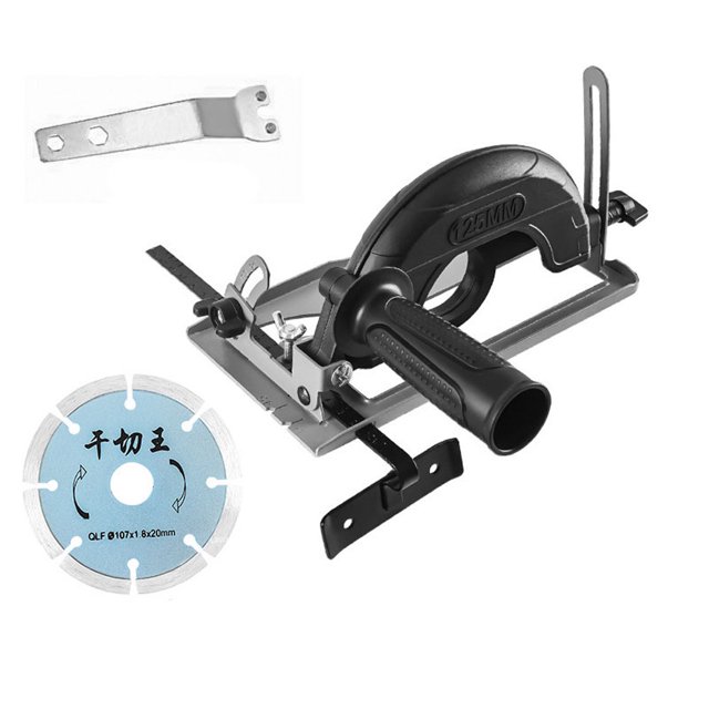 Labymos Angle Réglable 0-45° Réglage de Profondeur de Coupe 0-40 mm Support de Positionnement Meuleuse d'Angle Machine de Découpe de Rénovation