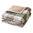 thumbnail image 3 of Sentmoon Lightweight Blanket Blanket for Bed Washed Summer Quilt Summer Cool Quilt Air Conditioning Quilt Thin Quilt Embossed Gift Live Home Students Dormitory Quilt, 3 of 7