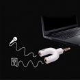 thumbnail image 3 of 2 in 1 3.5mm Male to Female Jack Microphone Audio Splitter Converter Adapter, 3 of 8