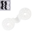 thumbnail image 1 of 100pcs Shade Cloth Plastic Clips, Shade Fabric Clips Round Fixing Clips Sunshade Net Fixing Clip Fixer Hang Clip Tools for Greenhouse Outdoor Garden Anti Bird Net, 1 of 7