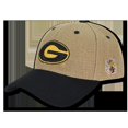 thumbnail image 1 of W Republic Apparel 1016-170-BLK Grambling Structured Jute Cap, Black, 1 of 1