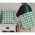 thumbnail image 5 of Soimoi Poly Georgette Fabric Gingham Check Fabric Prints by Yard 42 Inch Wide, 5 of 5
