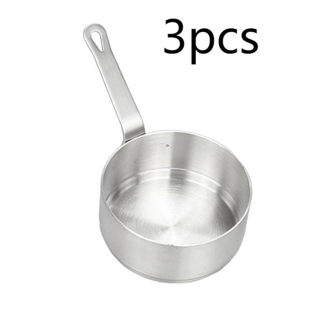 Poêle à Lait Antiadhésive en Acier Inoxydable Petite Casserole Poêle à Thé