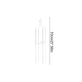 thumbnail image 3 of Climbing Vines Flower Trellises Fiberglass Plants Climbing Bracket Outdoor Courtyard Balcony Climbing Flower Rack Can Be Assembled With Increased Height, 3 of 6