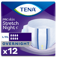 thumbnail image 1 of TENA ProSkin Stretch Night Brief for Men and Women, Unisex, Large/Extra Large, 12 Count, 1 of 8