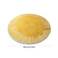 thumbnail image 4 of Bowayaoa 23.6in Round Non-Shedding Washable Short Hair Rug, Stain Resistant Low Pile Carpet for Living Room Bedroom Entryway, Soft Modern Area Rug Easy Care, 4 of 7